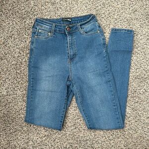 FashionNova High Rise Skinny Jeans